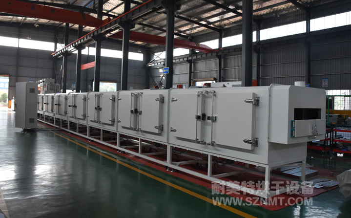 鋁帶油漆固化20米紅外線(xiàn)隧道爐